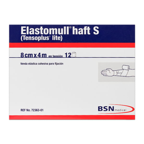 Elastomull Haft S (Tensoplus Lite) 8 cm x 4 metros: Venda elástica cohesiva